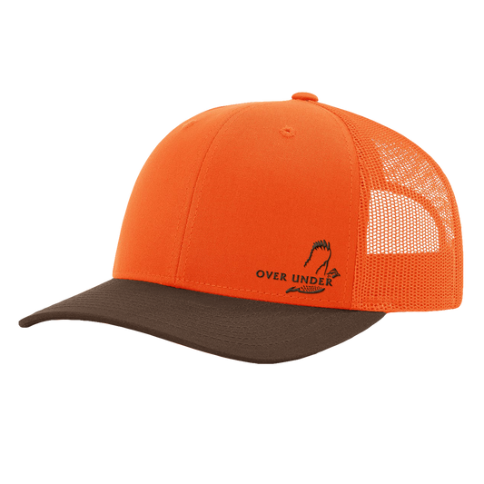 Blaze Orange Quail Cap