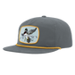 Red Eye Flight Rope Hat Gunsmoke