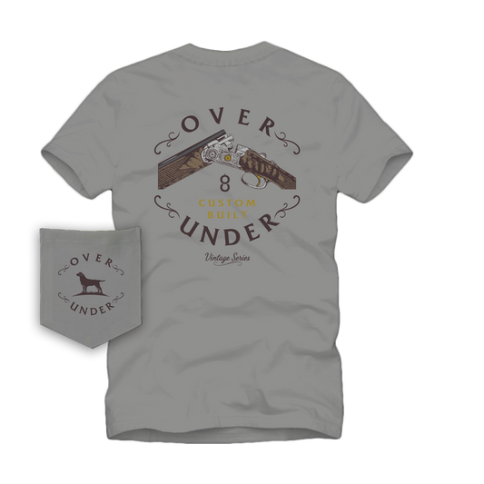 S/S Vintage Custom Built T-Shirt Gray