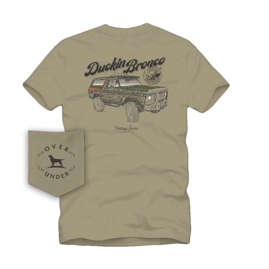S/S Vintage Duckin Bronco T-Shirt Khaki