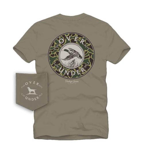 S/S Vintage Mallard Shoot T-Shirt Sandstone