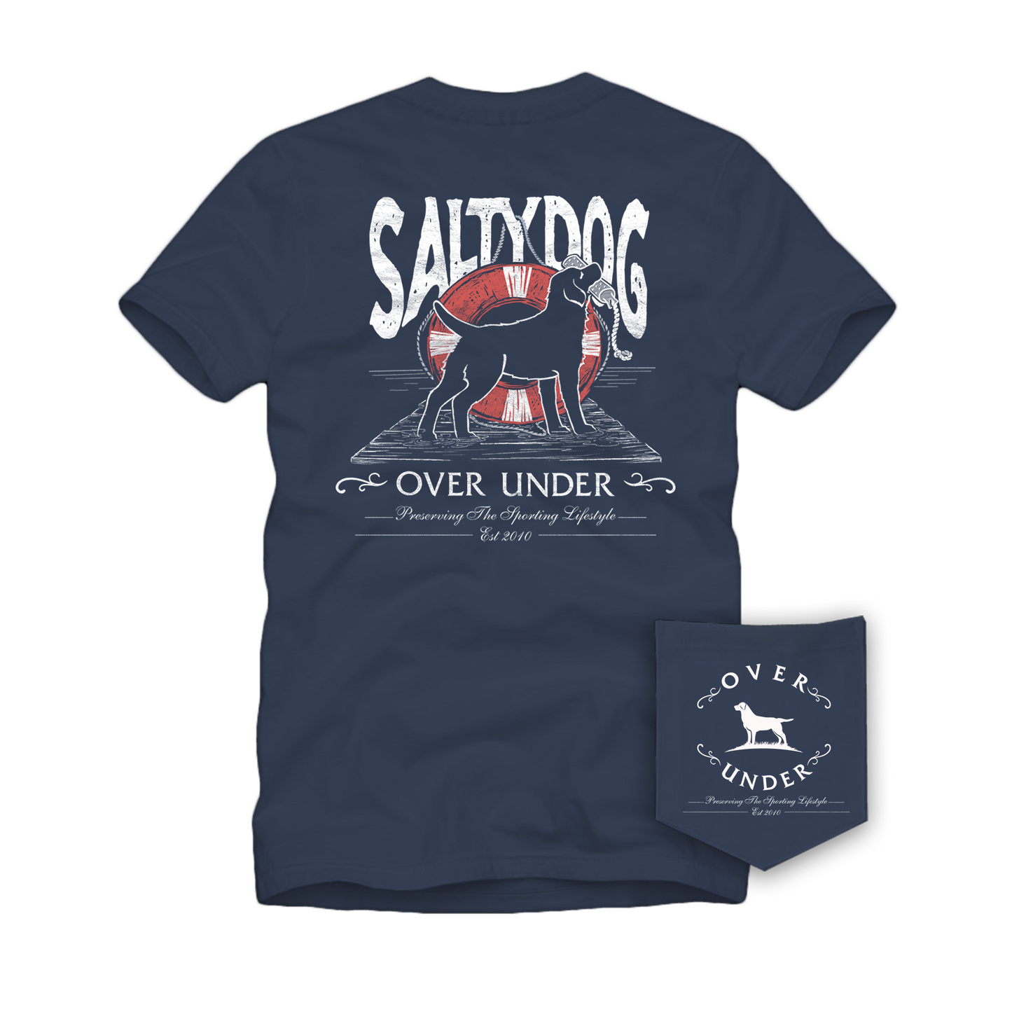 S/S Salty Dog T-Shirt Navy