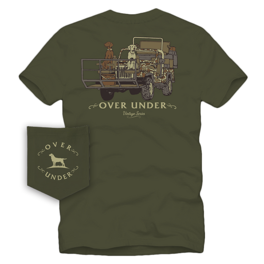 S/S Vintage Shotgun Rider T-Shirt Sage