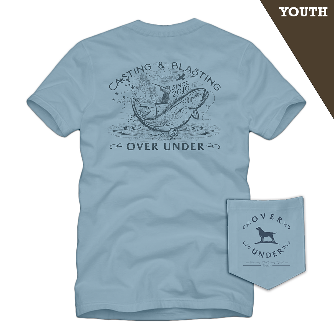 S/S Youth Cast & Blast T-Shirt Skyride
