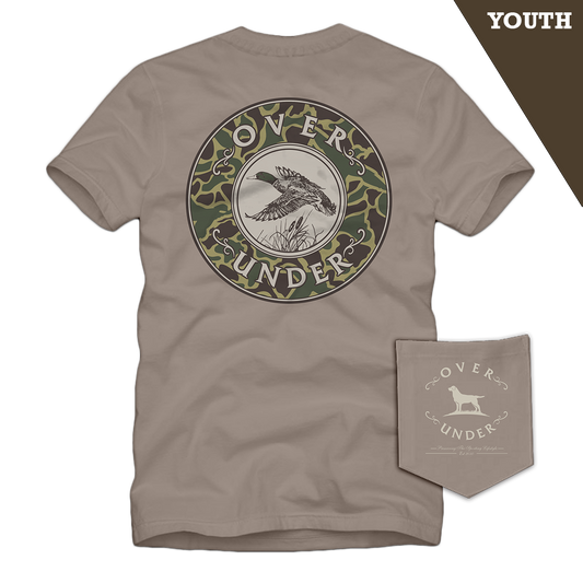 S/S Youth Mallard Shoot II T-Shirt Driftwood