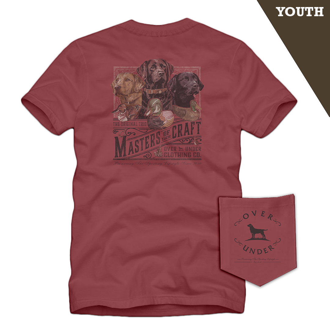 S/S Youth Masters of Their Craft T-Shirt Brick