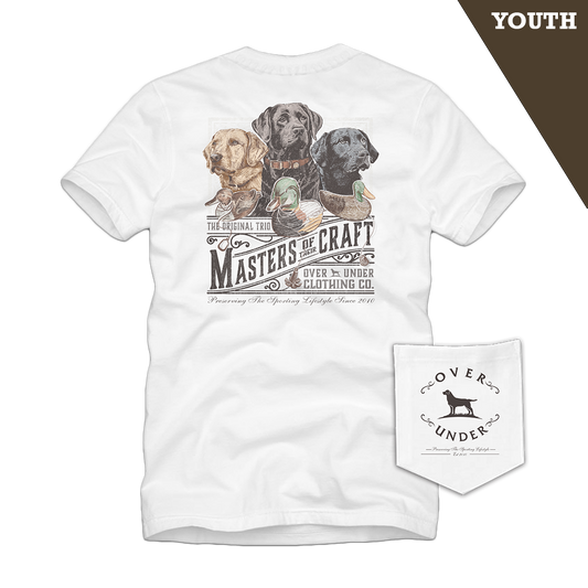 S/S Youth Masters of Craft T-Shirt White