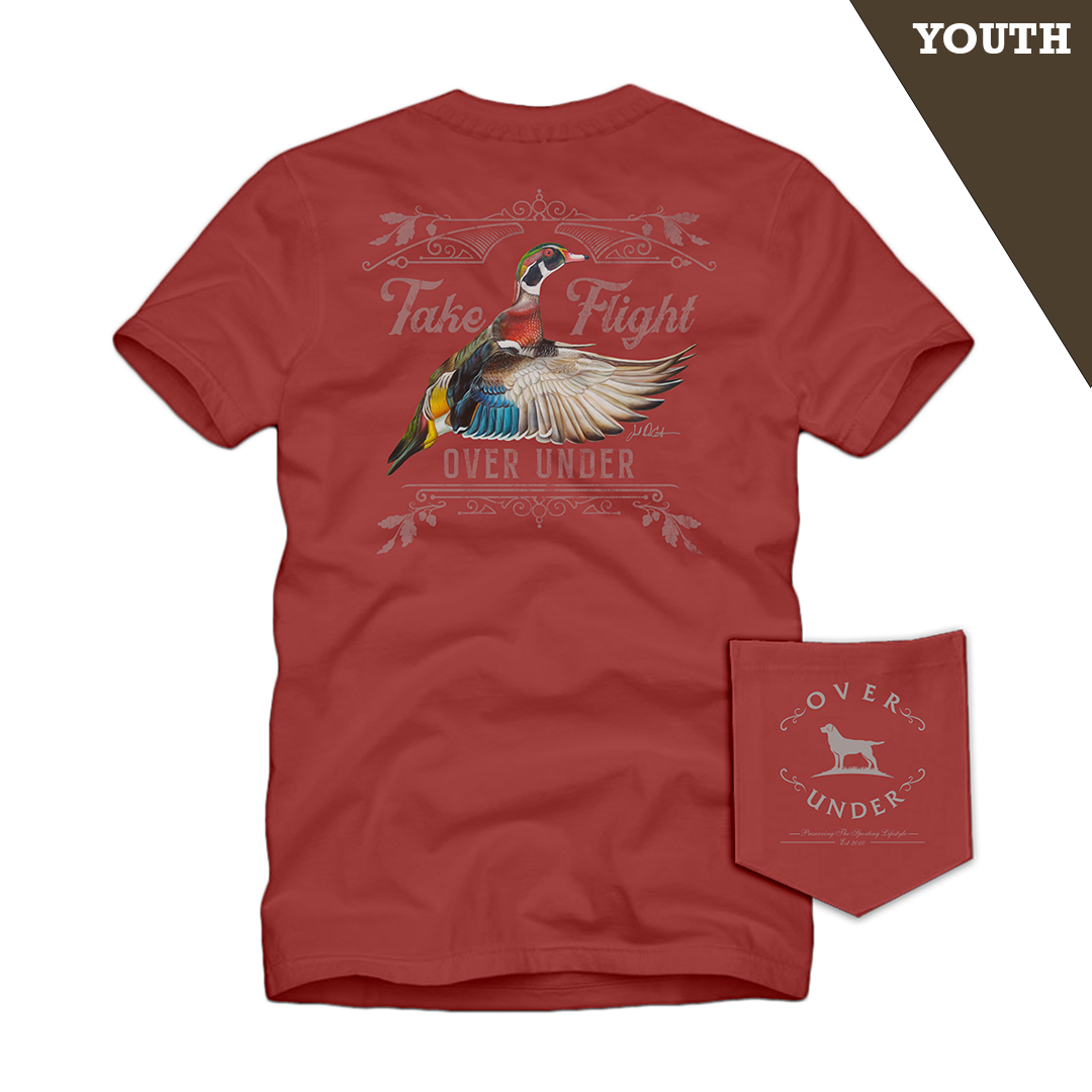 S/S Youth Take Flight T-Shirt Brick