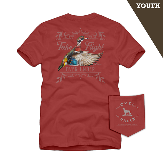 S/S Youth Take Flight T-Shirt Brick