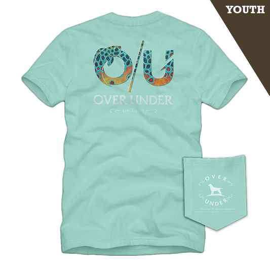 S/S Youth OU Brook Trout T-Shirt Mint Julep