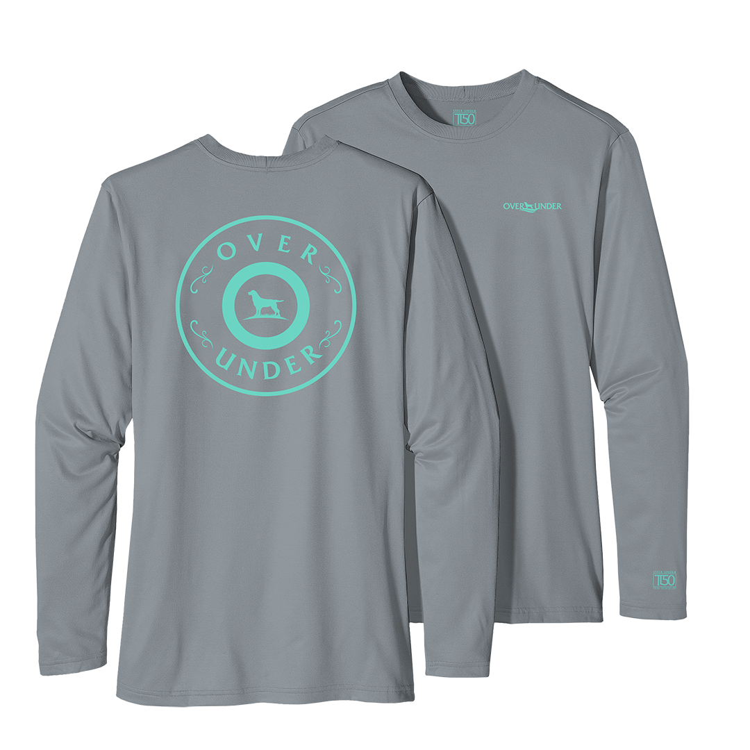 L/S TT Shotshell Logo Gunmetal