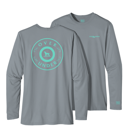 L/S TT Shotshell Logo Gunmetal