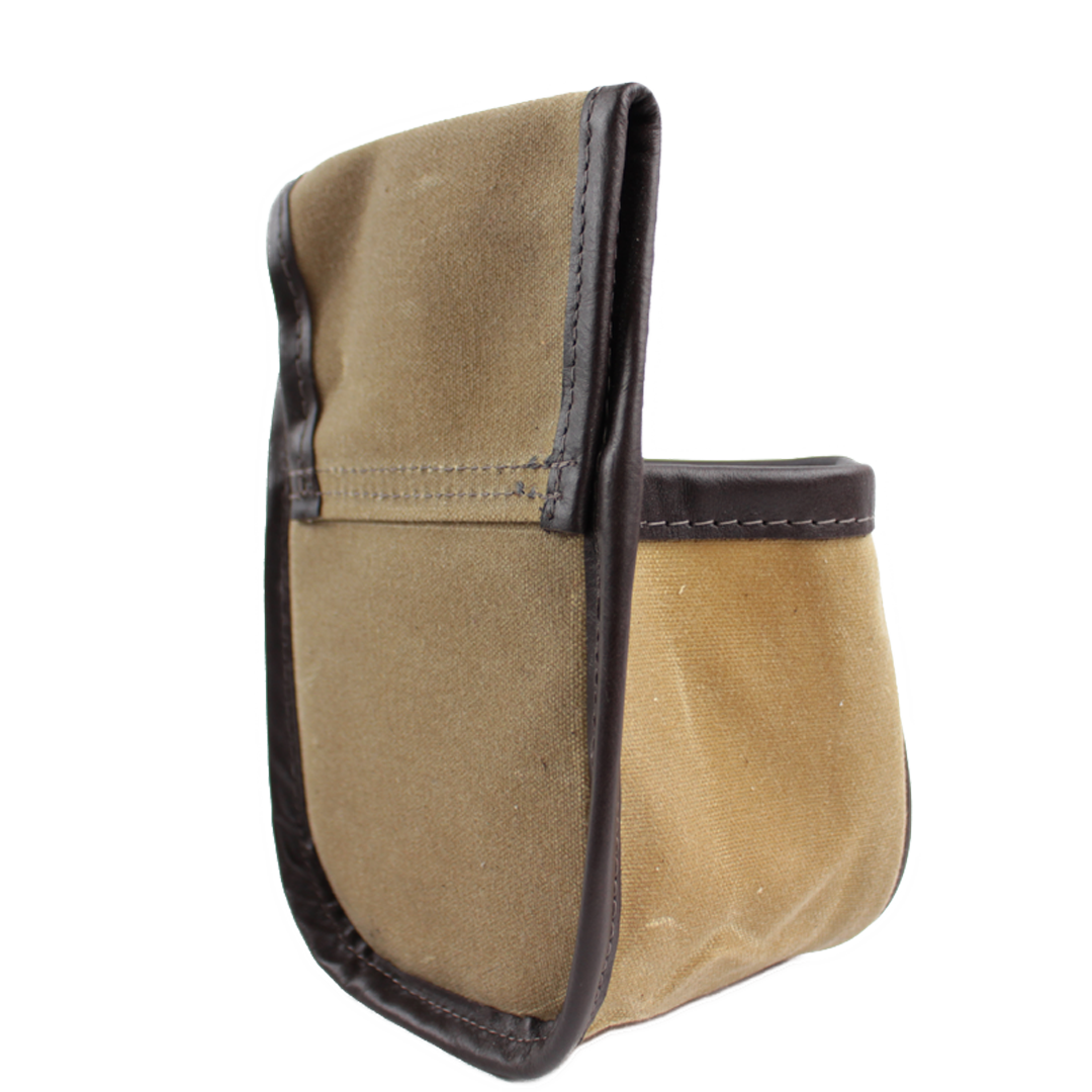 Single Box Shell Pouch Field Tan