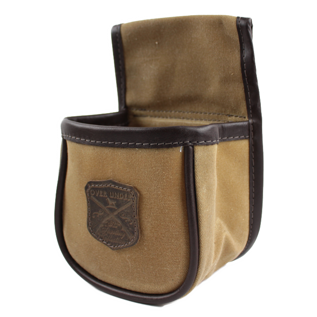 Single Box Shell Pouch Field Tan