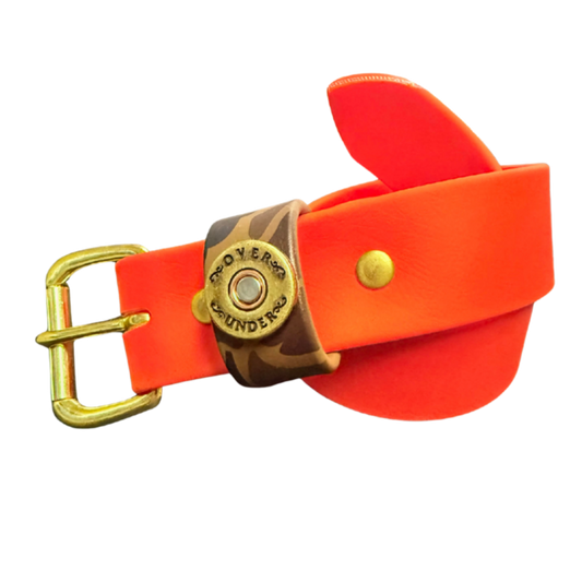 Waterproof Single Shot Belt Blaze Orange & Duck Camo