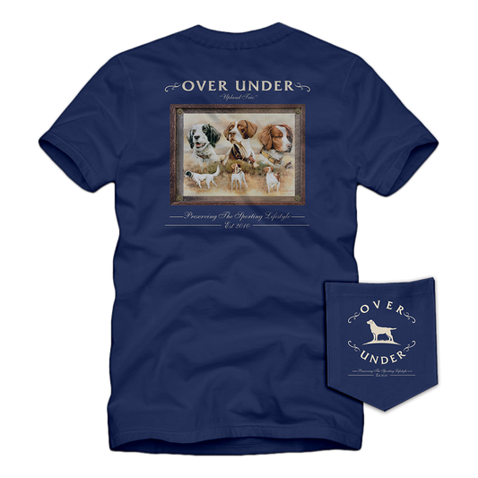 S/S Upland Trio T-Shirt Navy