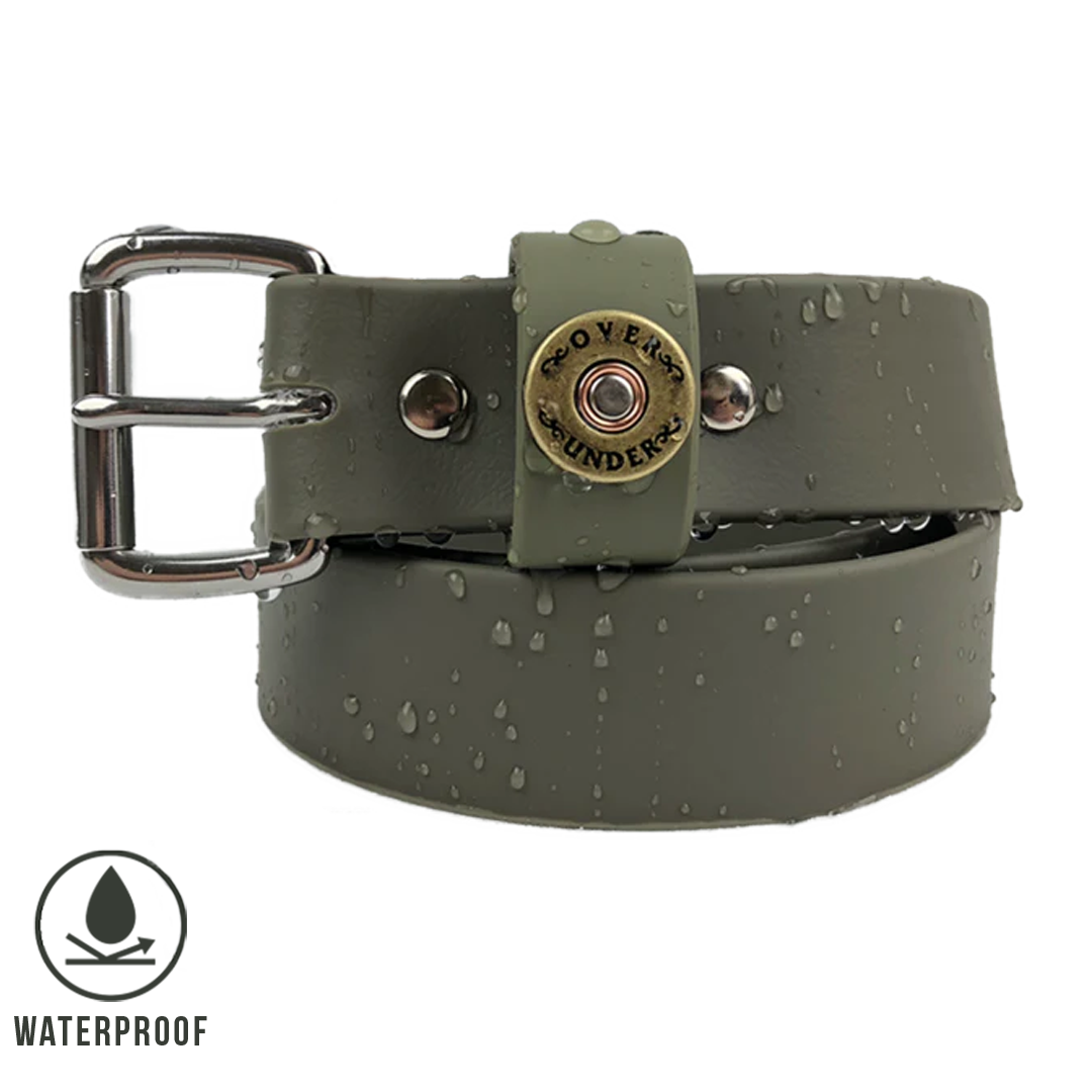 Waterproof Single Shot Belt Olive