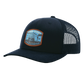 We Live It Mesh Back Navy
