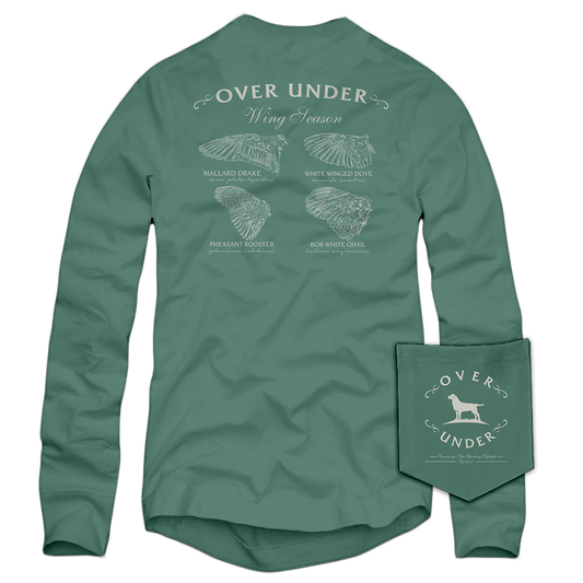 L/S Wing Season T-Shirt Light Green