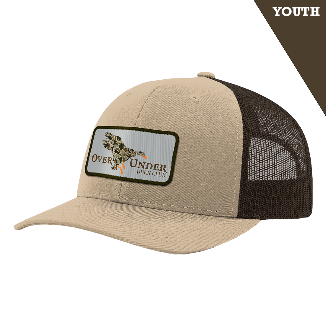 Youth Mesh Back Duck Club Khaki