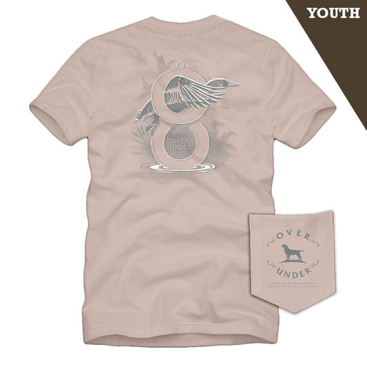S/S Youth Double Barrel Mallard T-Shirt Barley