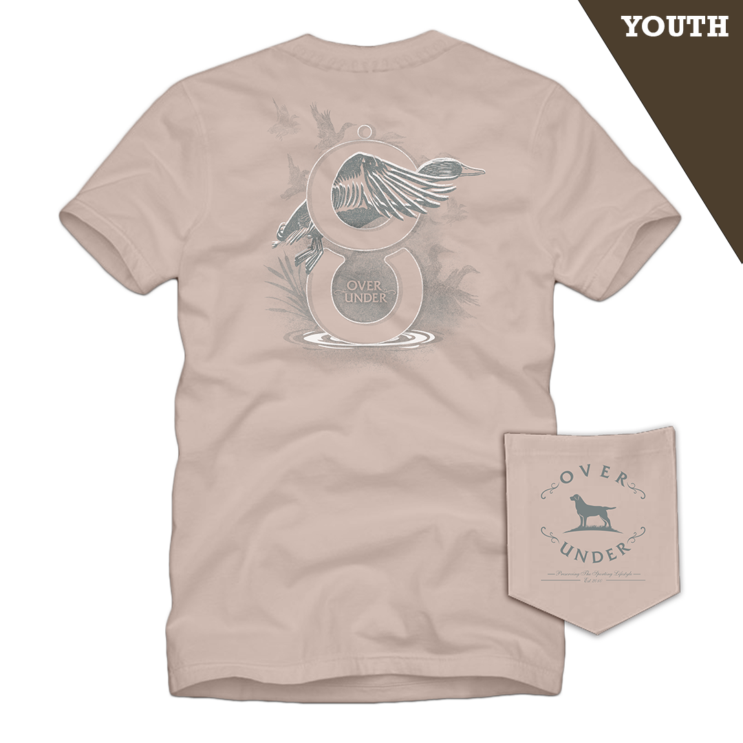 S/S Youth Double Barrel Mallard T-Shirt Barley