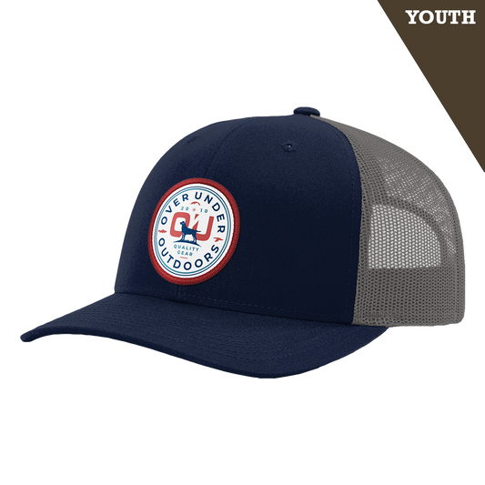 Youth O/U Outdoors Mesh Back Navy