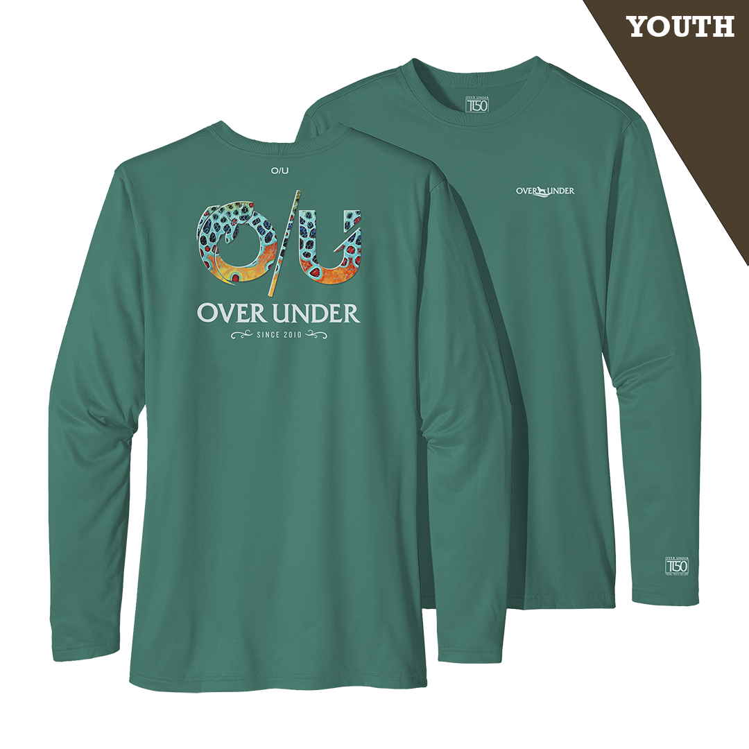 L/S Youth Tidal Tech OU Brook Trout Outerbanks