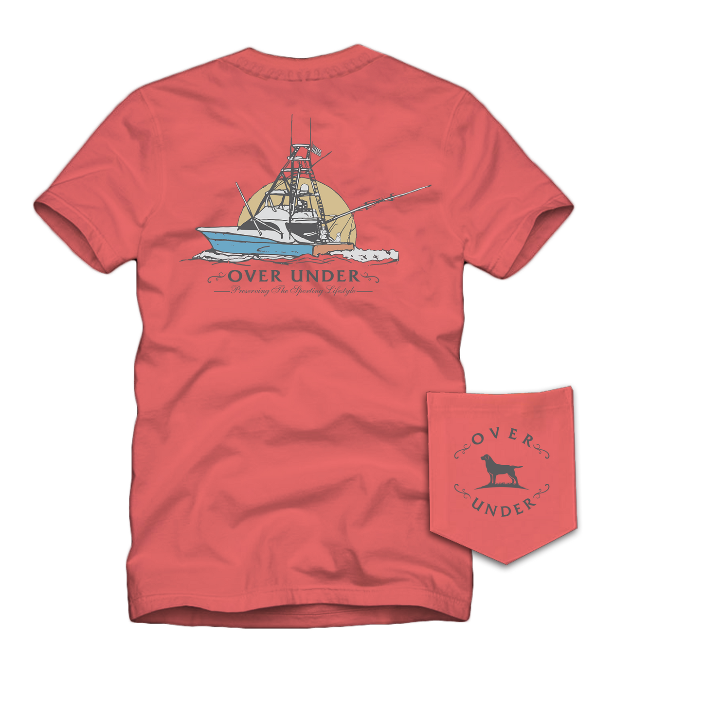 S/S Sportfish T-Shirt Coral