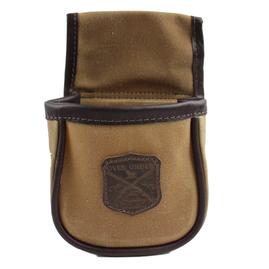 Single Box Shell Pouch Field Tan