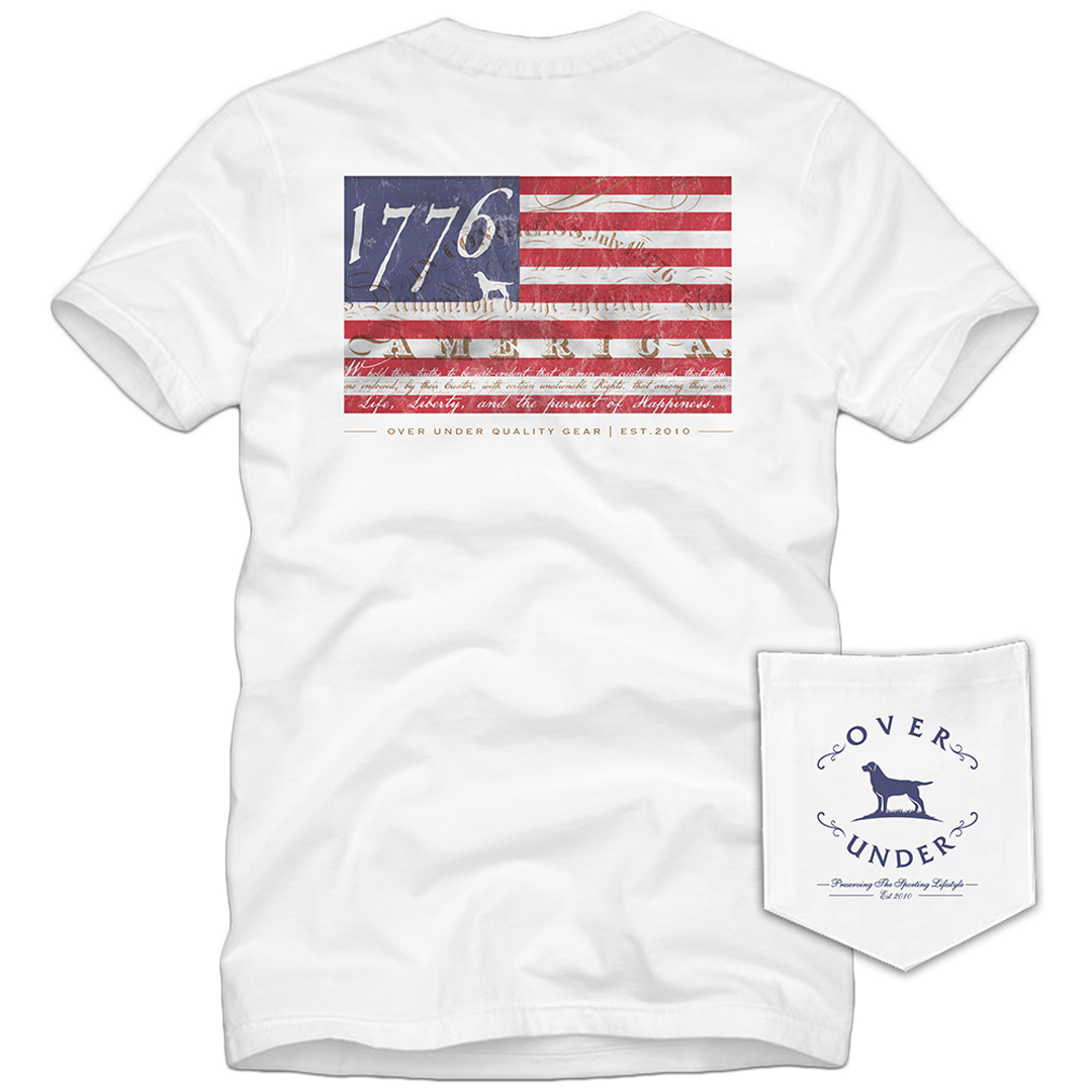 S/S 1776 T-Shirt White
