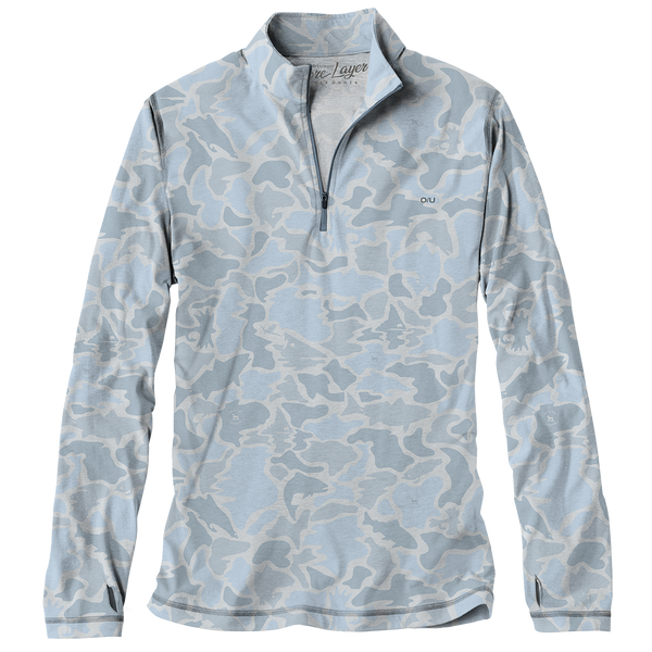 DriRelease 1/4 Zip Pullover Water Camo – Over Under Clothing