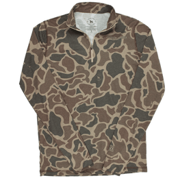 Core Layer 1/4 Zip Pullover Duck Camo – Over Under Clothing
