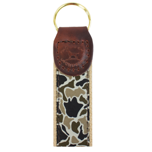 Duck Camo Ribbon Key Fob - Over Under Clothing