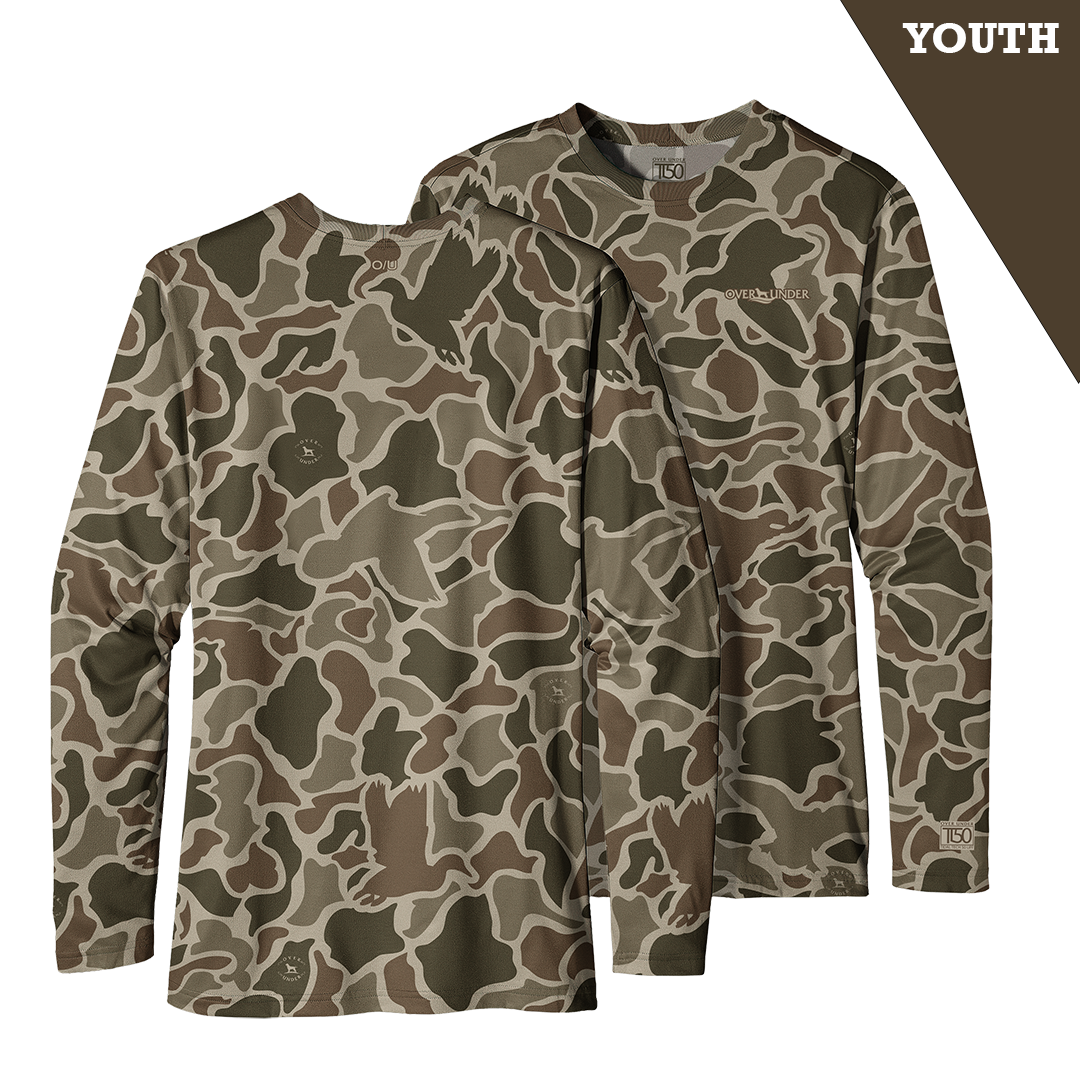 L/S Youth Tidal Tech Duck Camo