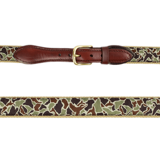 Duck Camo Ribbon Belt - Over Under Clothing