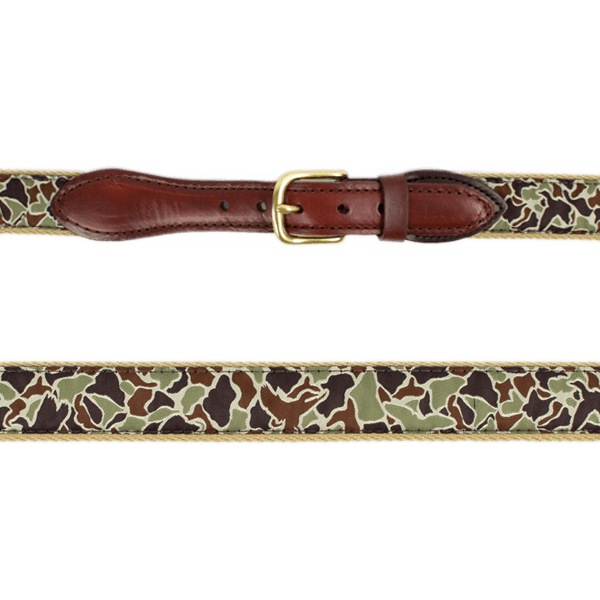 Duck Camo Ribbon Belt – Over Under Clothing