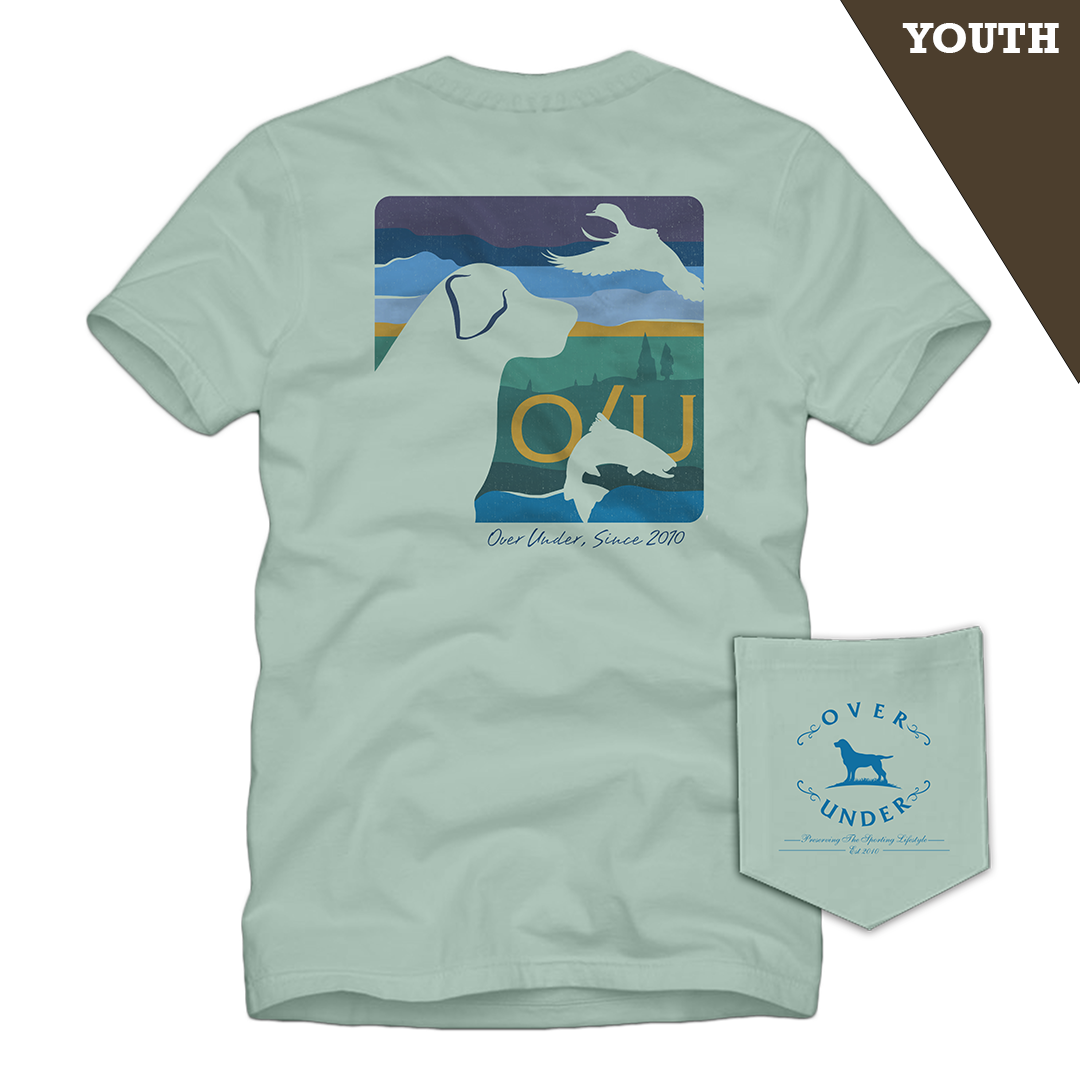 S/S Youth Field Colors T-Shirt Green Tea