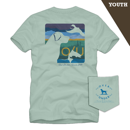 S/S Youth Field Colors T-Shirt Green Tea