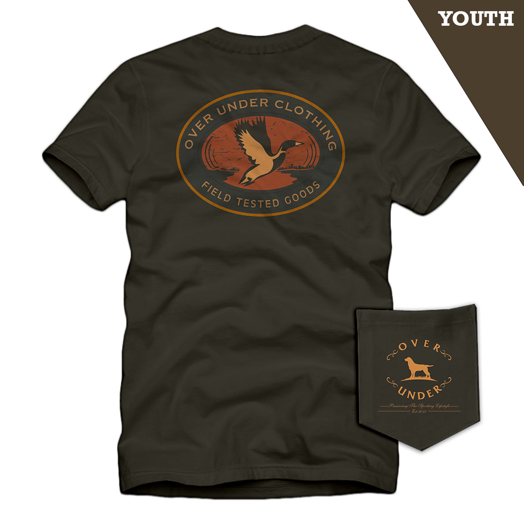 S/S Youth Field Grade T-Shirt Charcoal