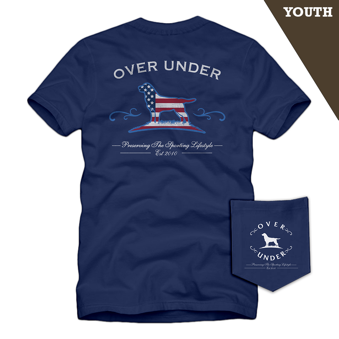 S/S Youth Freedom Lab T-Shirt Navy