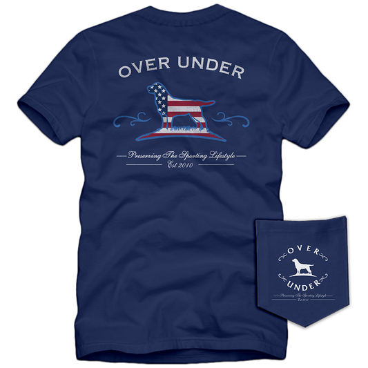 S/S Freedom Lab T-Shirt Navy