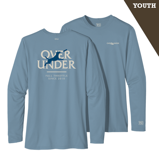 L/S Youth Tidal Tech Full Throttle