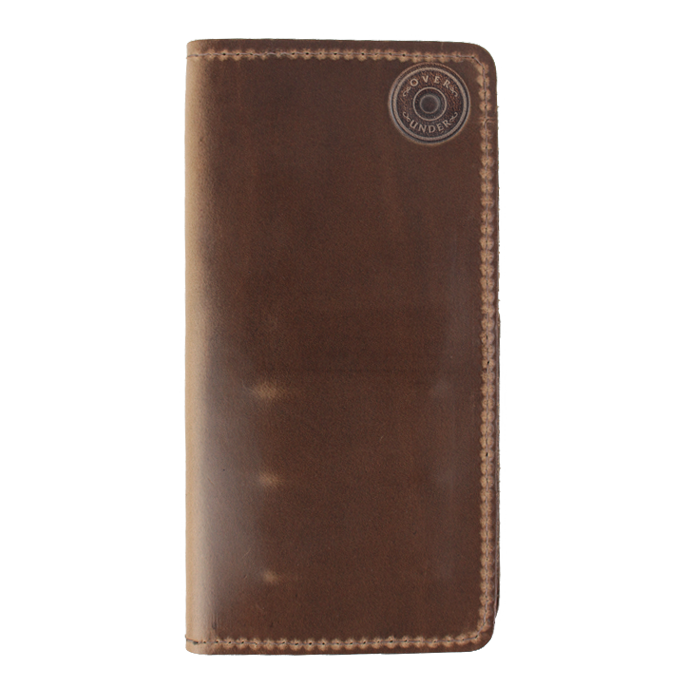 Horween Checkbook Wallet w/o Shot Shell - Over Under Clothing