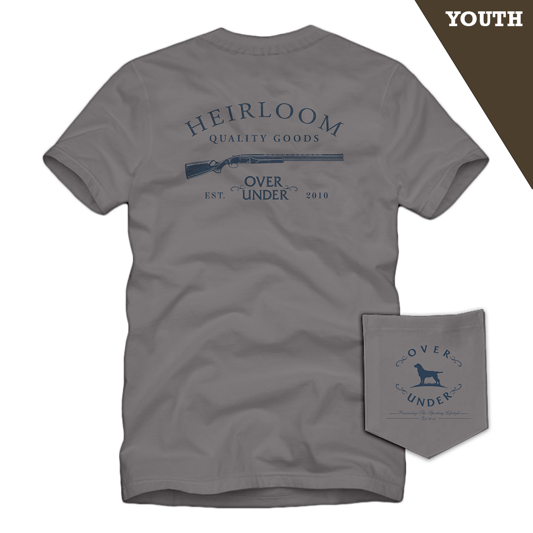 S/S Youth Heirloom Goods T-Shirt Grey