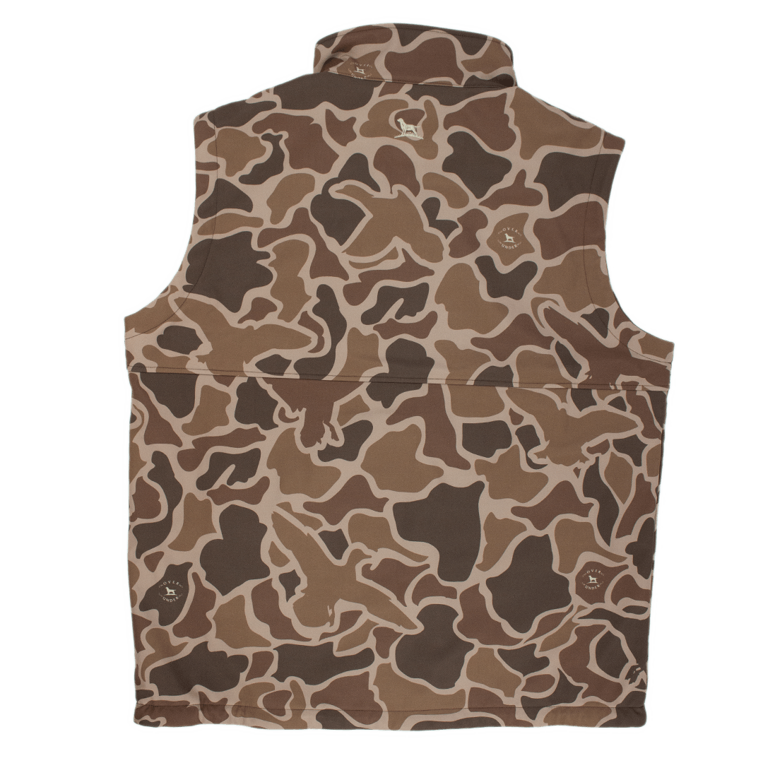 HydraTech Fleece Vest Duck Camo - Over Under Clothing