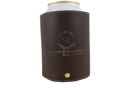 Gentlemen's Leather Can Cooler - Over Under Clothing