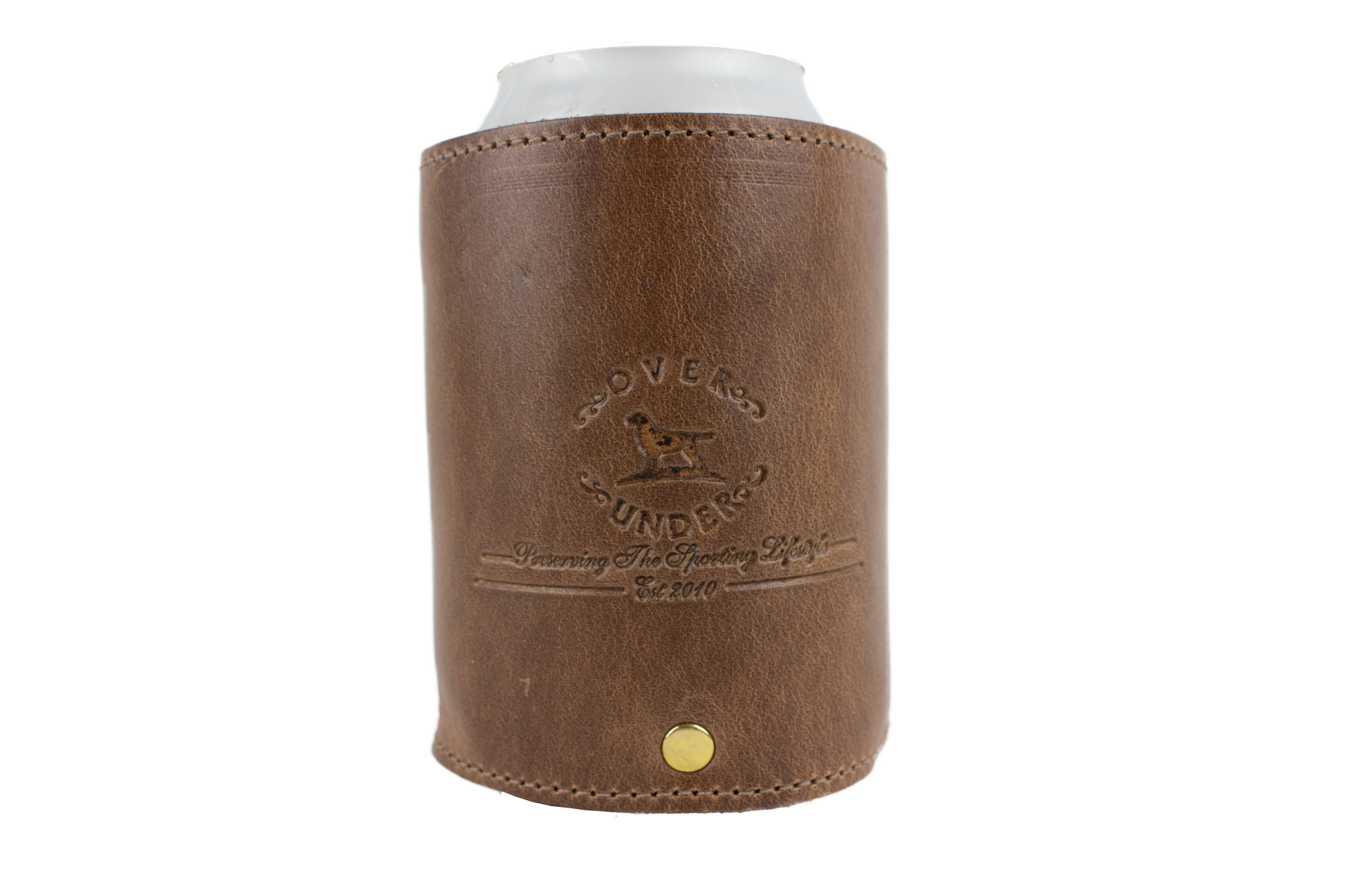 Horween Leather Can Cooler - Over Under Clothing