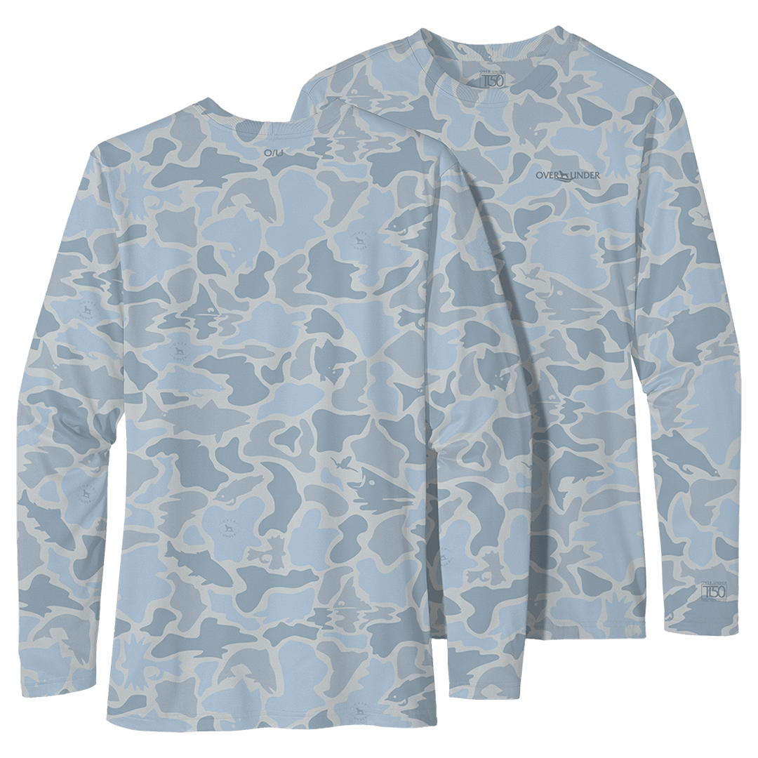 L/S Tidal Tech Water Camo - Over Under Clothing
