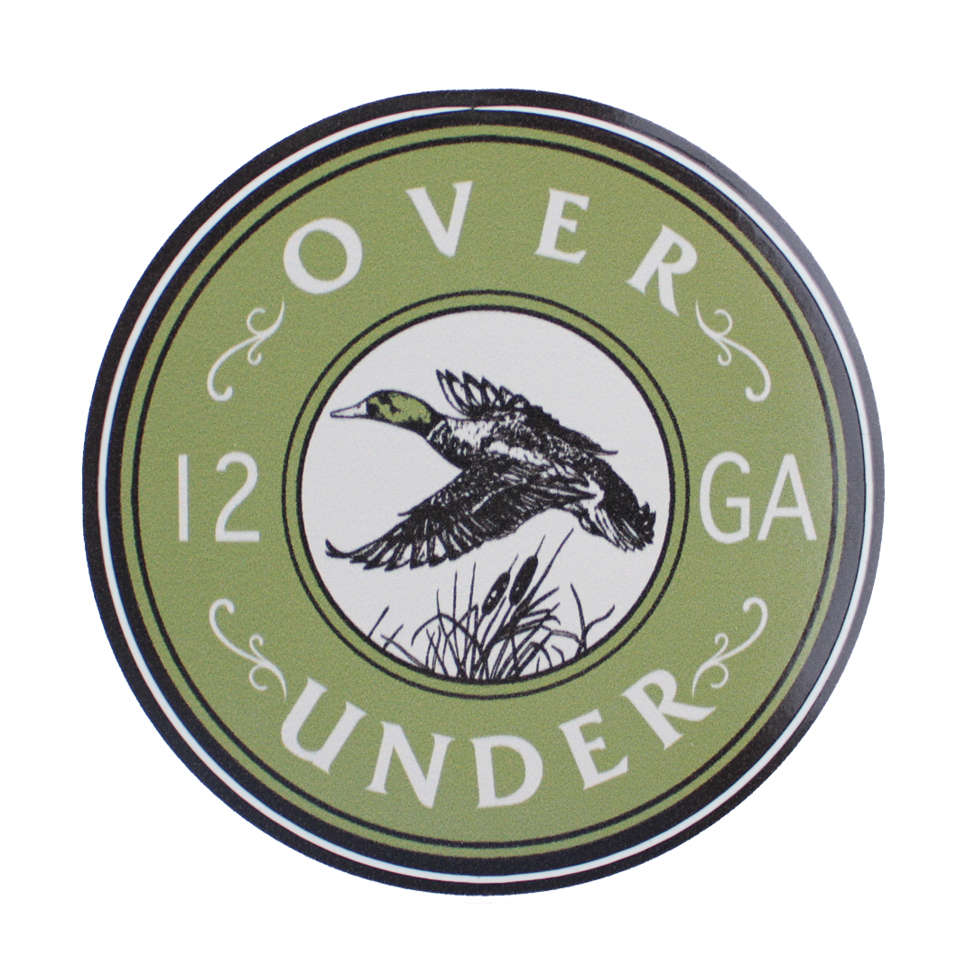 Mallard Shoot Sticker - Over Under Clothing